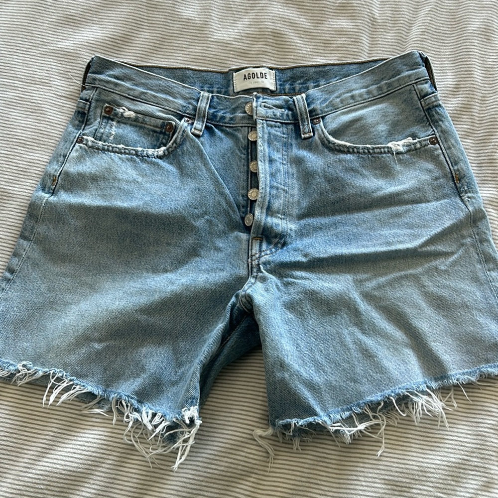 Agolde long Parker shorts